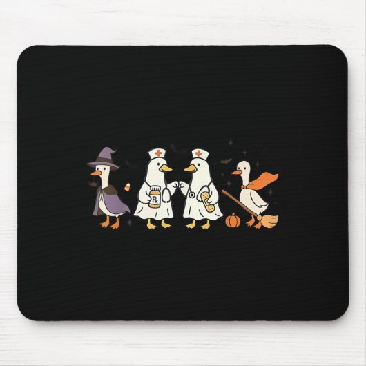 Goose Nurse Funny Albern Goose Er Nurse Funny Hall Mousepad (Vorne)