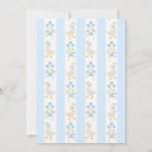 Goose nursery rhymes baby shower einladung (Rückseite)