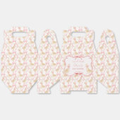 Goose nursery rhymes pink baby shower personalized geschenkschachtel (Ungeklappt)