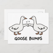 Goose pumps ankündigungspostkarte (Vorne/Hinten)