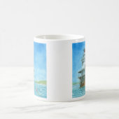 Goose Rocks Lighthosususue Wassercolor Kaffeetasse (Mittel)