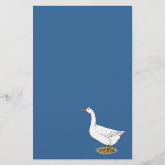 Goose Roman Tufted Briefpapier (Vorderseite)