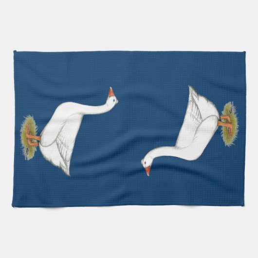 Goose Roman Tufted Küchentuch (Horizontal)