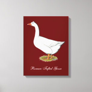 Goose Roman Tufted Leinwanddruck