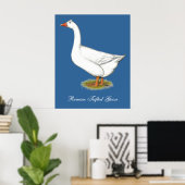 Goose Roman Tufted Poster (Heimbüro)