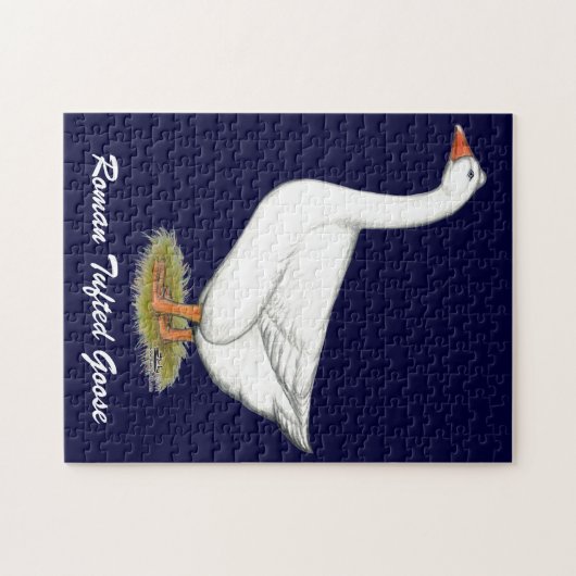 Goose Roman Tufted Puzzle (Horizontal)