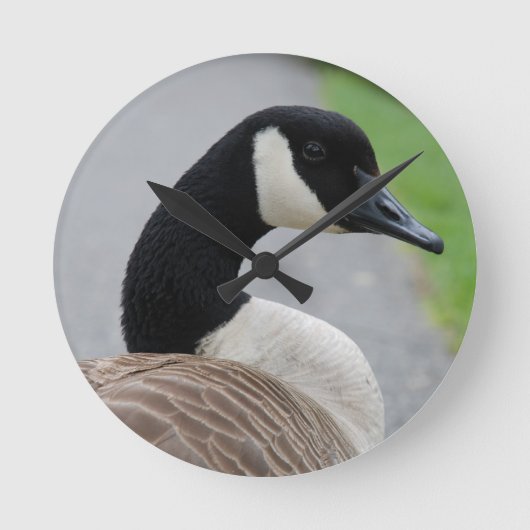 Goose Runde Wanduhr (Vorderseite)