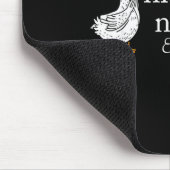 Goose Sorry I'm Late His Timing Not Mine  Mousepad (Ecke)