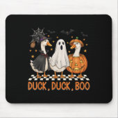 Goose Spooky Season Halloween Duck Duck Boo Men Wo Mousepad (Vorne)