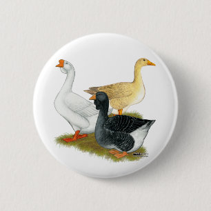 Goose Trio Button