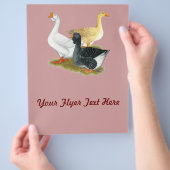 Goose Trio Flyer (Hand)