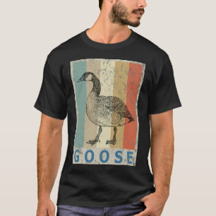 Goose Vintage Retro Style Grunge watercolor labrad T-Shirt