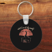 Goose, was, wenn ich nicht Albern genug lustige Mä Schlüsselanhänger (Vorderseite)