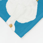 Goose Who Fleece Blanket (Ecke)