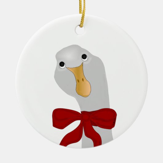 Goose Who Ornament (Vorne)