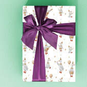 Goose Wrapping Paper, Goose Theme, Musical Goose Geschenkpapier Set