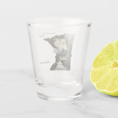 Goosebernfälle Schnapsglas (Rückseite)