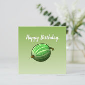 Gooseberry Birthday Card Karte (Stehend Vorderseite)