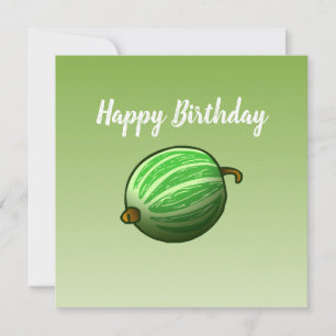 Gooseberry Birthday Card Karte