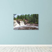 Gooseberry Falls Canvas Print Leinwanddruck (Insitu (Holzboden))