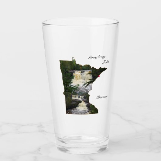 Gooseberry Falls glass Glas (Vorderseite)