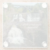 Gooseberry Falls glass Untersetzer (Rückseite)