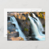 Gooseberry Falls, Minnesota Postkarte (Vorne/Hinten)