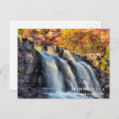 Gooseberry Falls Minnesota Postkarte (Vorne/Hinten)