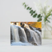 Gooseberry Falls Minnesota Postkarte (Stehend Vorderseite)