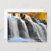 Gooseberry Falls Minnesota Postkarte (Vorne/Hinten)