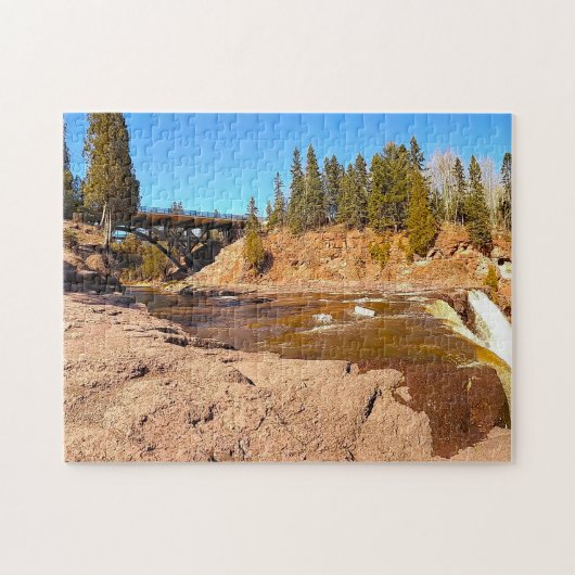 Gooseberry Falls Minnesota. Puzzle (Horizontal)