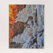 Gooseberry Falls Minnesota, Winter Puzzle (Vertikal)