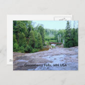 Gooseberry Falls, MN USA Postkarte (Vorne/Hinten)