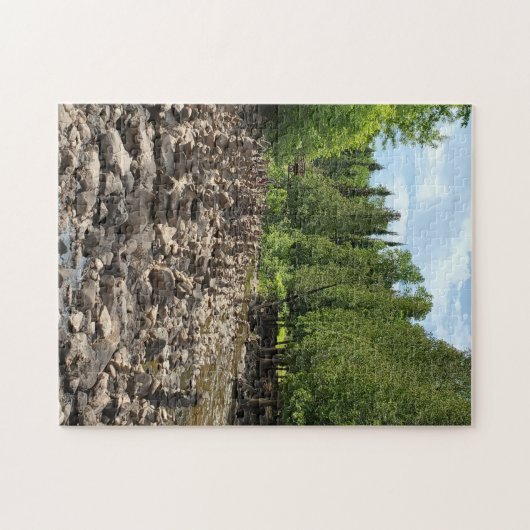 Gooseberry Falls Rock Formationen jigsaw puzzle (Horizontal)