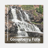 Gooseberry Falls Staat Park Magnet (Vorne)