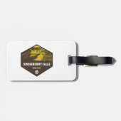 Gooseberry Falls Staat Park Minnesota Gepäckanhänger (Rückseite horizontal)