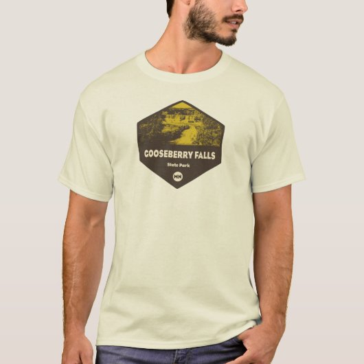 Gooseberry Falls Staat Park Minnesota T-Shirt (Vorderseite)