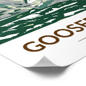 Gooseberry Falls Staat Park Minnesota Vintag Poster (Ecke)