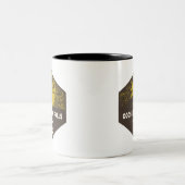 Gooseberry Falls Staat Park Minnesota Zweifarbige Tasse (Mittel)