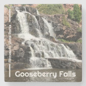 Gooseberry Falls Staat Park Untersetzer (Vorderseite)