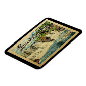 Gooseberry Falls Staat Park Vintage Magnet (Linke Seite)