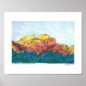 Gooseberry Mountain Biking Area Utah Poster (Vorne)