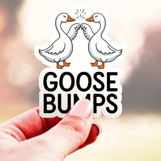 Goosebumps Funny Bird Friends Vinyl Aufkleber