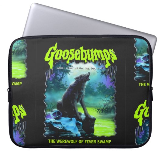 Goosebumps R.L. Stine Werewolf Horror Halloween Laptopschutzhülle (Vorderseite)