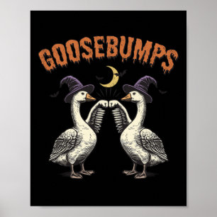 Goosebumps Witzige Gänsehaut Puns Halloween Poster