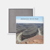Gooseneck Staat Park Magnet (Vorderseite/Rückseite)