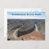 Gooseneck Staat Park Postkarte (Vorne/Hinten)