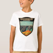 Goosenecks Staat Park/Garten: Parco di Villa dei C T-Shirt (Vorderseite)