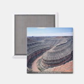 Goosenecks Staat Park, Utah, USA Magnet (Vorderseite/Rückseite)