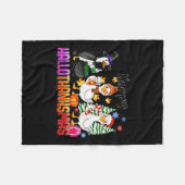 Gooses Halloween Thanksgiving Christmas Happy Hall Fleecedecke (Vorderseite (Horizontal))